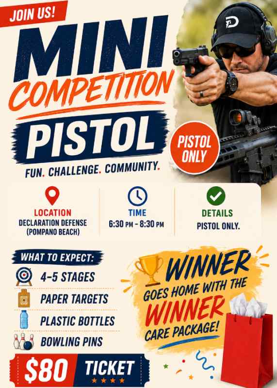 TONIGHT 5/22 - SUAREZ ARMORY MINI MATCH