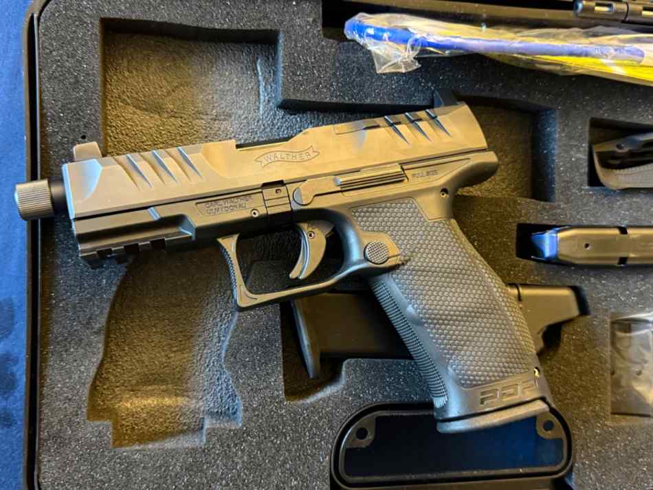 Walther PDP Full size 4 Inch W Threaded barrel