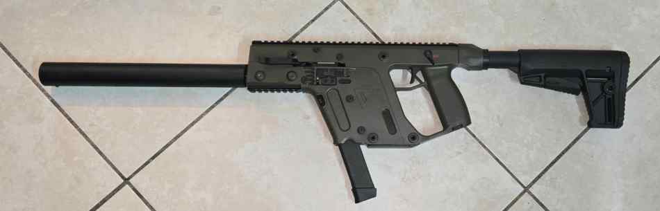 sell trade Kriss Vector CRB G2 OD green 9mm rifle 