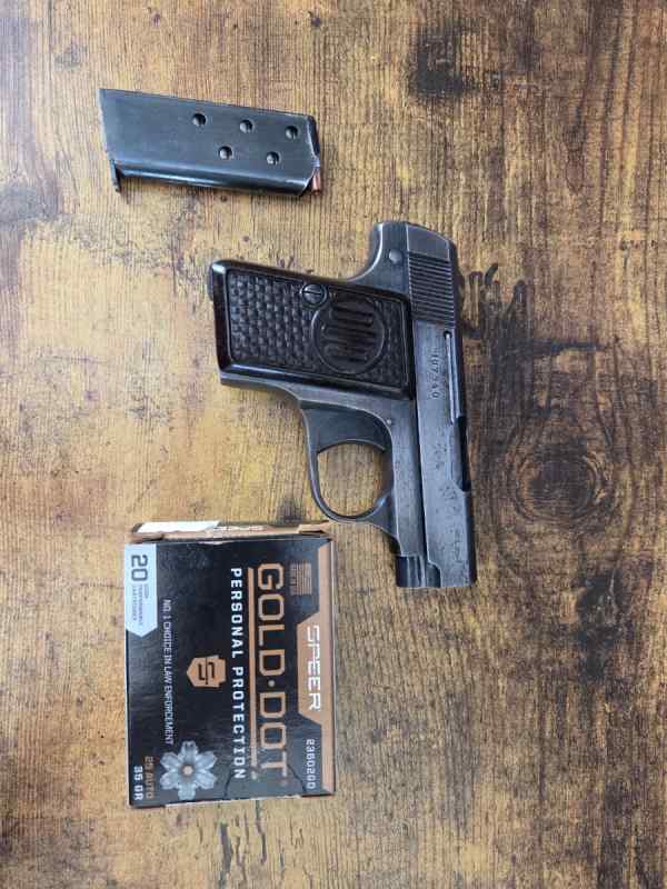 1944 CZ Duo 6.35cal. / 25acp