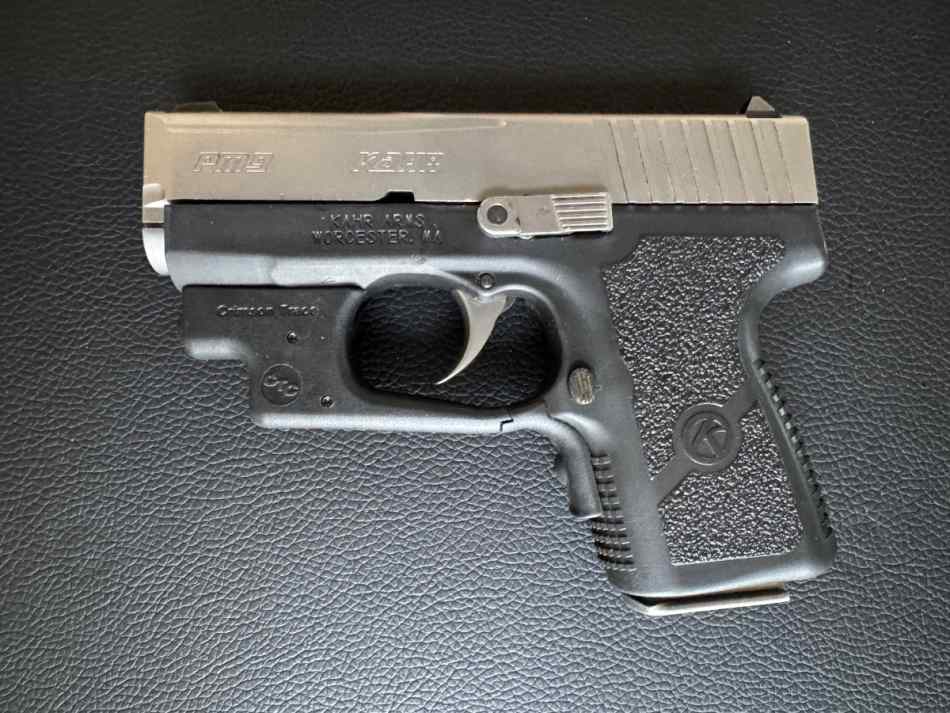 Kahr PM9 with Crimson Trace 