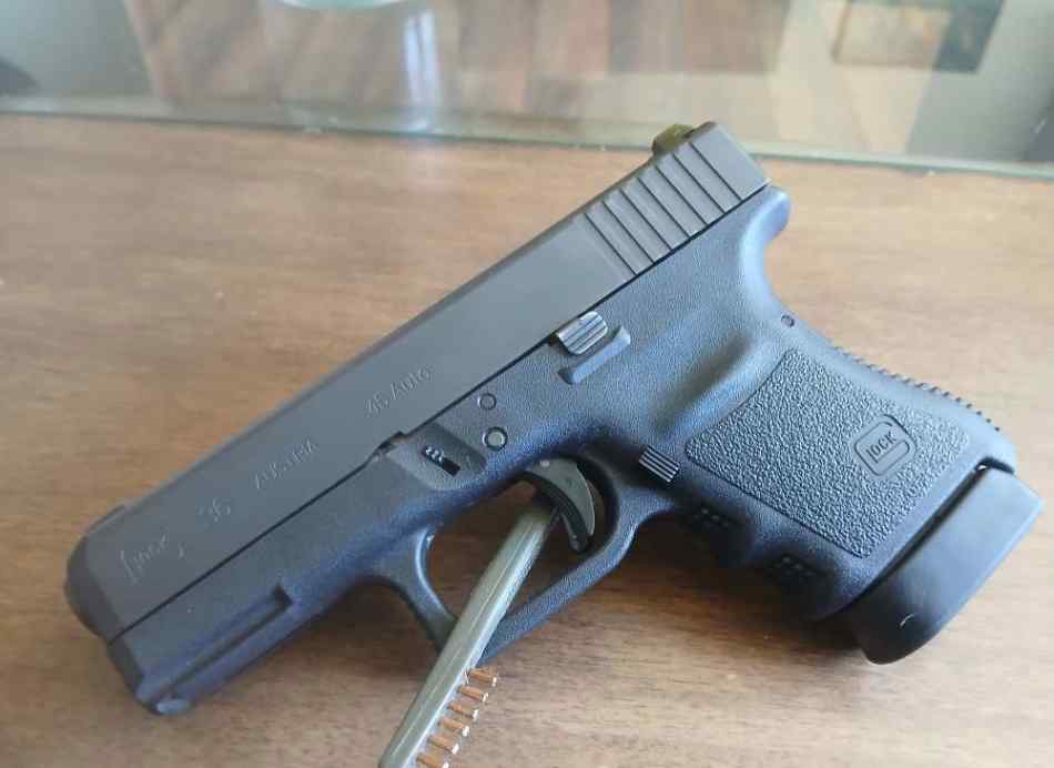 Glock 36 .45 acp W/ night sights &amp; 4 Mags